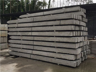 水泥方樁(圖4) 廣州邦堅(jiān)待出貨的水泥方樁